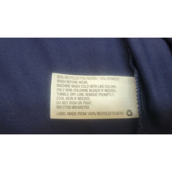 Toddler Rash Guard Top - Cat & Jack Navy Blue 3T - Picture 7 of 10